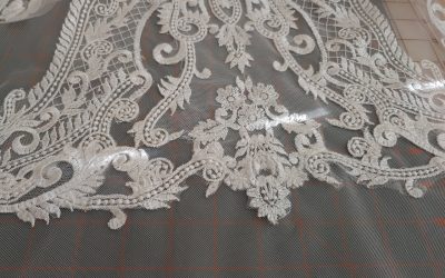 Lace Hem With Netting Border